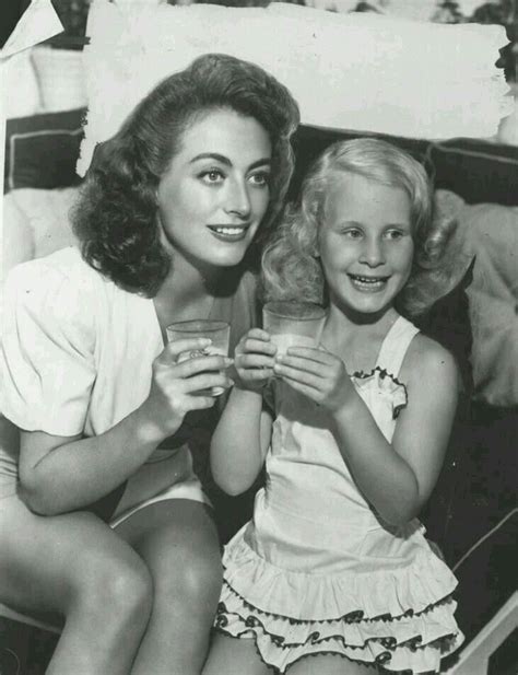 Mother and daughter... | Joan crawford, Celebrity families, Movie stars