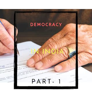 Democracy in India part-1 – Site Title