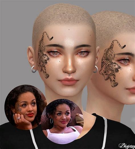 Sims 4 face tattoos cc - managevsa