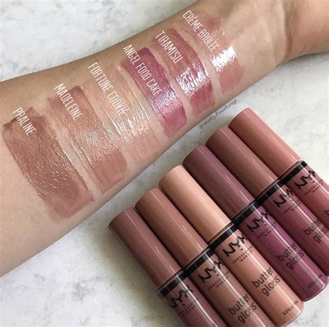 NYX Butter Glosses in 2022 | Nyx butter gloss, Makeup swatches, Lip colors