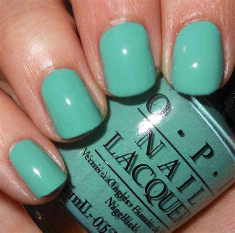 Imperfectly Painted: OPI My Dogsled Is A Hybrid in 2023 | Opi nail colors, Turquoise nails ...