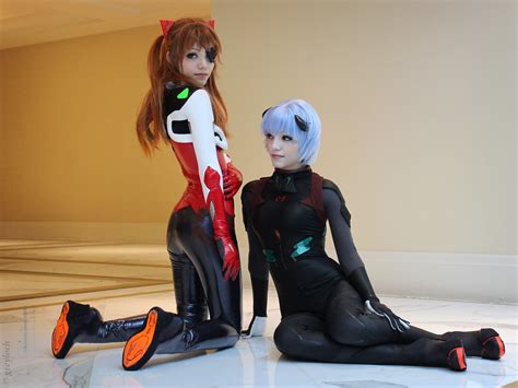 Neon Genesis Evangelion | Cosplayers Cindy & Karen (Yurisan)… | Flickr