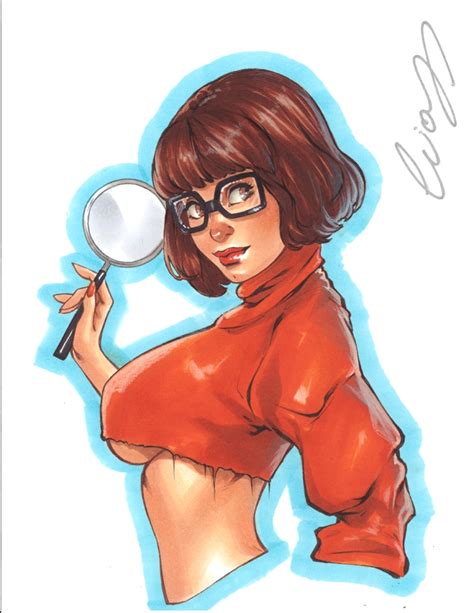 Velma by Elias Chatzoudis Female Cartoon Characters, Cartoon Tv, Girl Cartoon, Cartoon Drawings ...