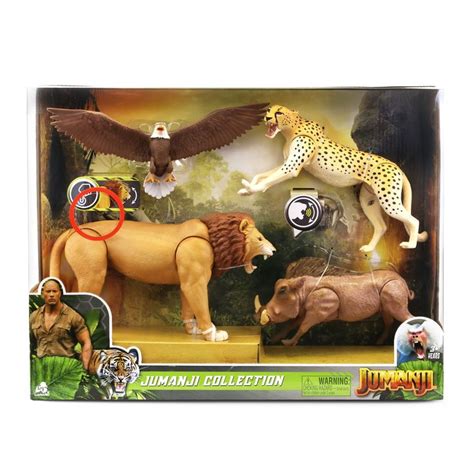 Jumanji - Wild Kingdom Moving Animal Collection Action Figure Sets - Walmart.com in 2021 ...