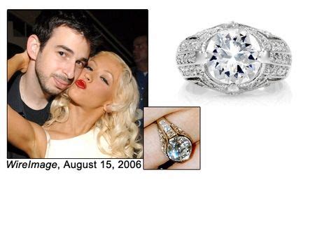 Celebrity Style Jewelry: Christina Aguilera's Engagement Ring | Pretty ...