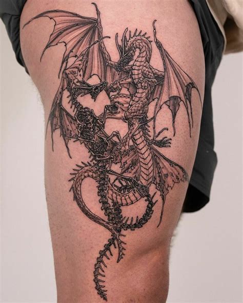 Unleash The Fire Within With These 100 Dragon Tattoo Ideas | Bored Panda