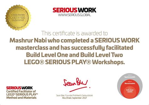 LEGO® Serious Play® Facilitator Training - Certified Courses