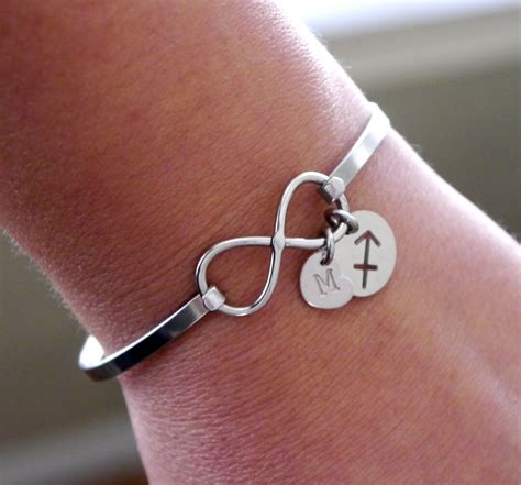 Sagittarius Bracelet, Sagittarius Gift for Women, Sagittarius Infinity ...