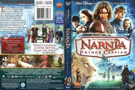 Chronicles of Narnia: Prince Caspian (2008) R1 DVD Cover - DVDcover.Com