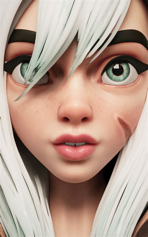 Vinca - Art Heroes on Behance 3d Character Animation, 3d Model Character, Female Character ...