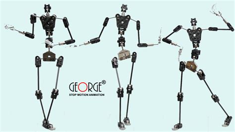 GEORGE® THE WORLD'S BEST ARMATURE FOR STOP MOTION ANIMATION A ...