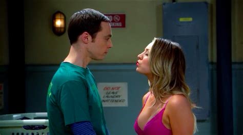 Image - Sheldon penny kiss.jpg - The Big Bang Theory Wiki