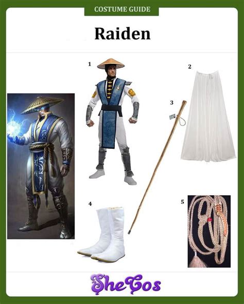 Get The Realistic Mortal Kombat Raiden Costume Guide | SheCos Blog