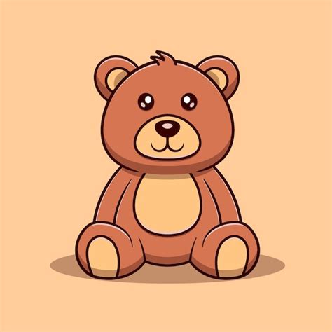 Vector De Dibujos Animados De Oso De Peluche PNG Oso De, 58% OFF