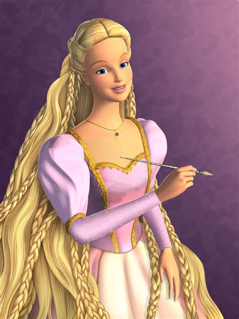 Barbie Rapunzel Characters - Printable Word Searches