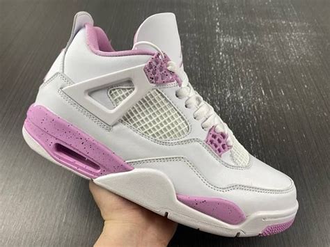 Air Jordan 4 Retro Metallic Pink | Jordan shoes retro, All nike shoes ...