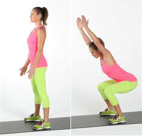 Air Squats | Squat Workout For Butt | POPSUGAR Fitness Photo 5