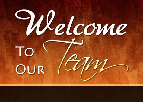 Welcome To Our Team card #Ad , #SPONSORED, #Team, #card | Welcome to ...