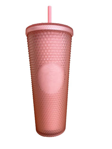 Buy Starbucks 2022 Valentine's Soft Touch Pink Studded Venti (24 oz.) Tumbler Online at ...