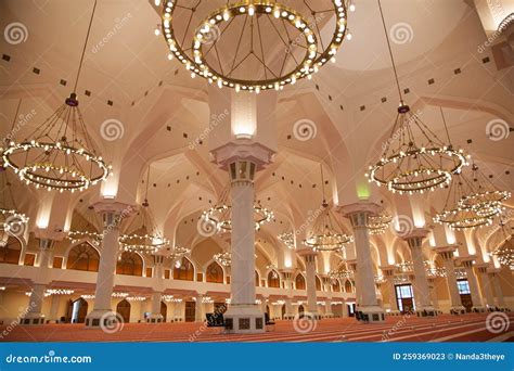 Imam Muhammad Bin AbdulWahhab Mosque in Doha,Qatar. Stock Image - Image ...