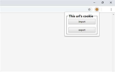 Cookie Backup - Chrome Web Store