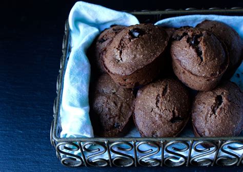 Chocolate Cherry Friands (gluten free) | cook fast eat slow