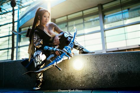 Hanzo from Overwatch cosplay during Blizzcon 2016 - Gaming post | Overwatch cosplay, Overwatch ...