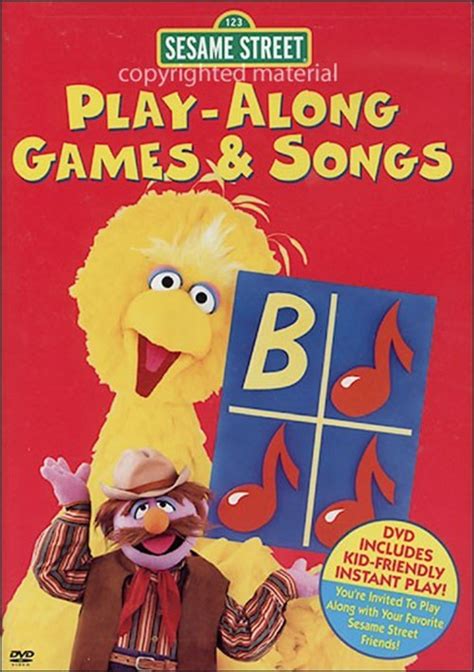 Sesame Street: Play Along Games & Songs (DVD 2005) | DVD Empire