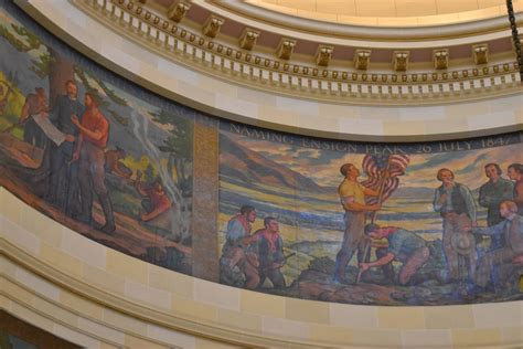 Capitol Murals (State Capitol Rotunda) - Salt Lake City UT - Living New ...