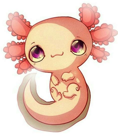 Pin by Grd on ๑ Ajolotes ๑ | Axolotl cute, Cute animal drawings kawaii, Kawaii drawings