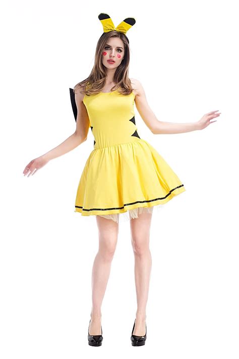 Pikachu Cosplay Pikachu Costume Funny Dress Cosplay O - vrogue.co