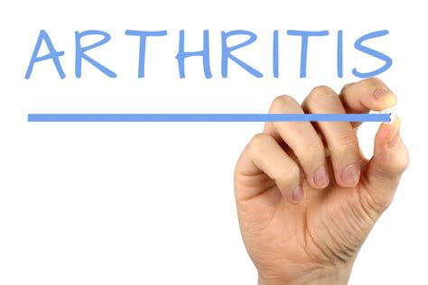 Arthritis - Handwriting image