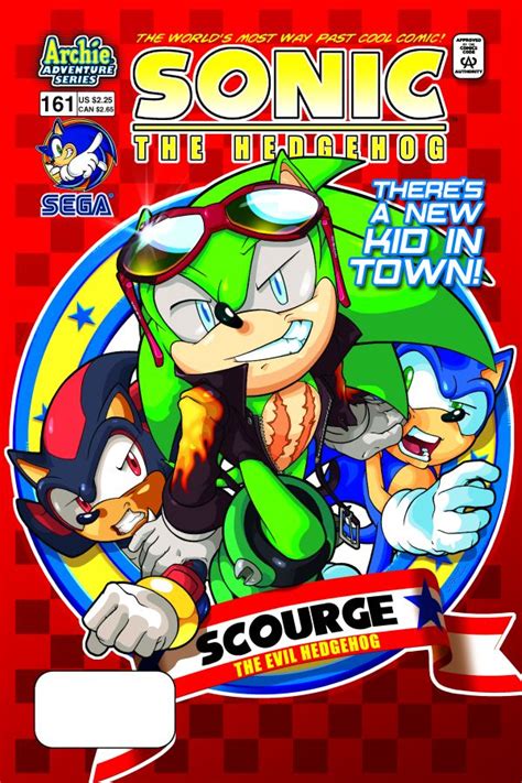 scourge the hedgehog comic