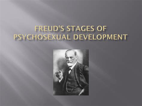 Freud`s Stages of Psychosexual Development