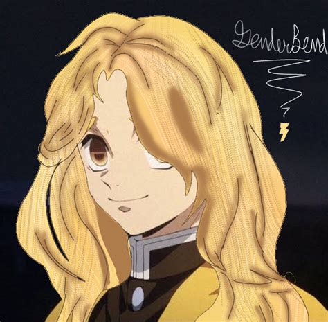 Zenitsu Genderbend - ibisPaint