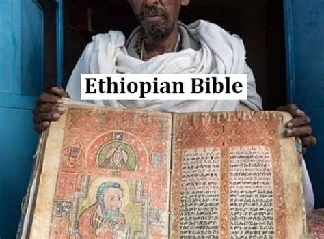 Ethiopian bible in 2022 | Ethiopian bible, Bible, Ethiopian