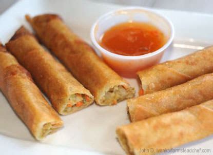 Make Your Own Lumpia with Sweet-and-Sour Sauce - Hobby Farms