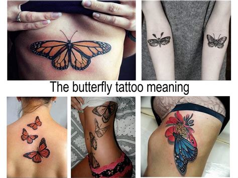 The butterfly tattoo meaning - information about the features of the ...