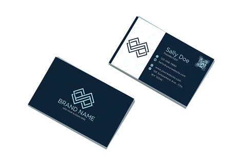 Corporate Business Card Canva Template | Tracia Creative