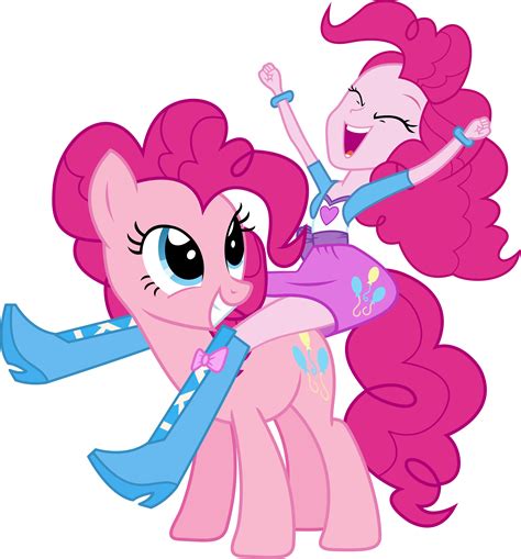 Pinkie Pie and Pinkie Pie by Vector-Brony on DeviantArt