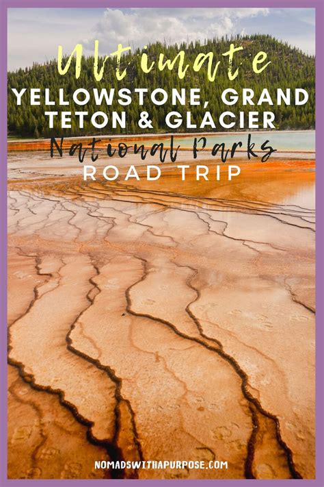 Grand Teton to Yellowstone to Glacier National Parks Road Trip Glacier National Park Montana ...