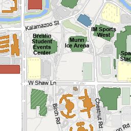 Michigan State University Campus Map - Maping Resources