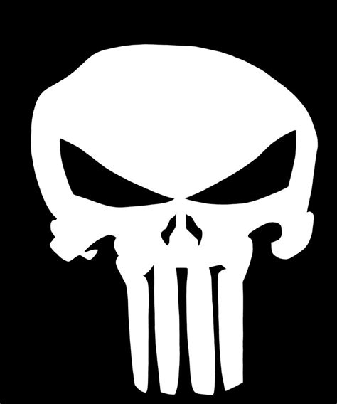 The Punisher Skull Logo by Krovash on DeviantArt