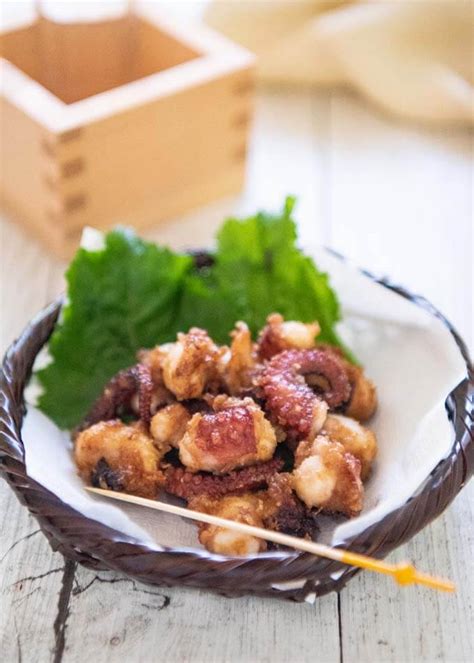 Deep-fried Octopus (Octopus Karaage) - RecipeTin Japan