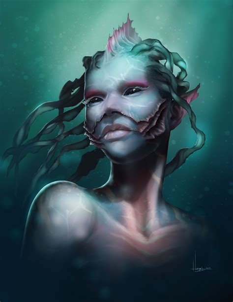 Mermaid by xWaxWingx Evil Mermaids, Mermaids And Mermen, Fantasy Angel, Dark Fantasy Art ...