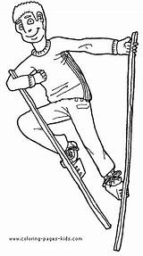 Coloring Sports Acrobats Gymnastics Cyclists Tennis Swimming Colouring  sketch template