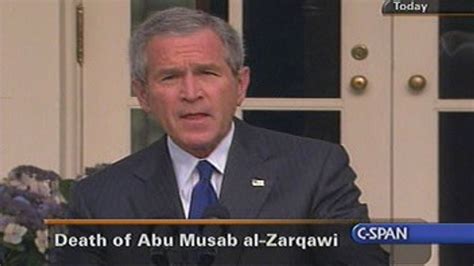 Death of Abu Musab Al-Zarqawi | June 8, 2006 00:00:00 | C-SPAN.org