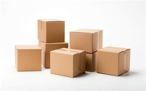 Premium AI Image | Bulk of Cardboard Boxes