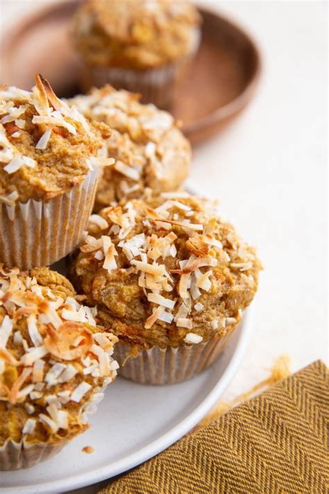 Healthy Oatmeal Carrot Muffins - The Roasted Root