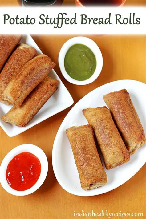 Bread roll recipe - Swasthi's Recipes